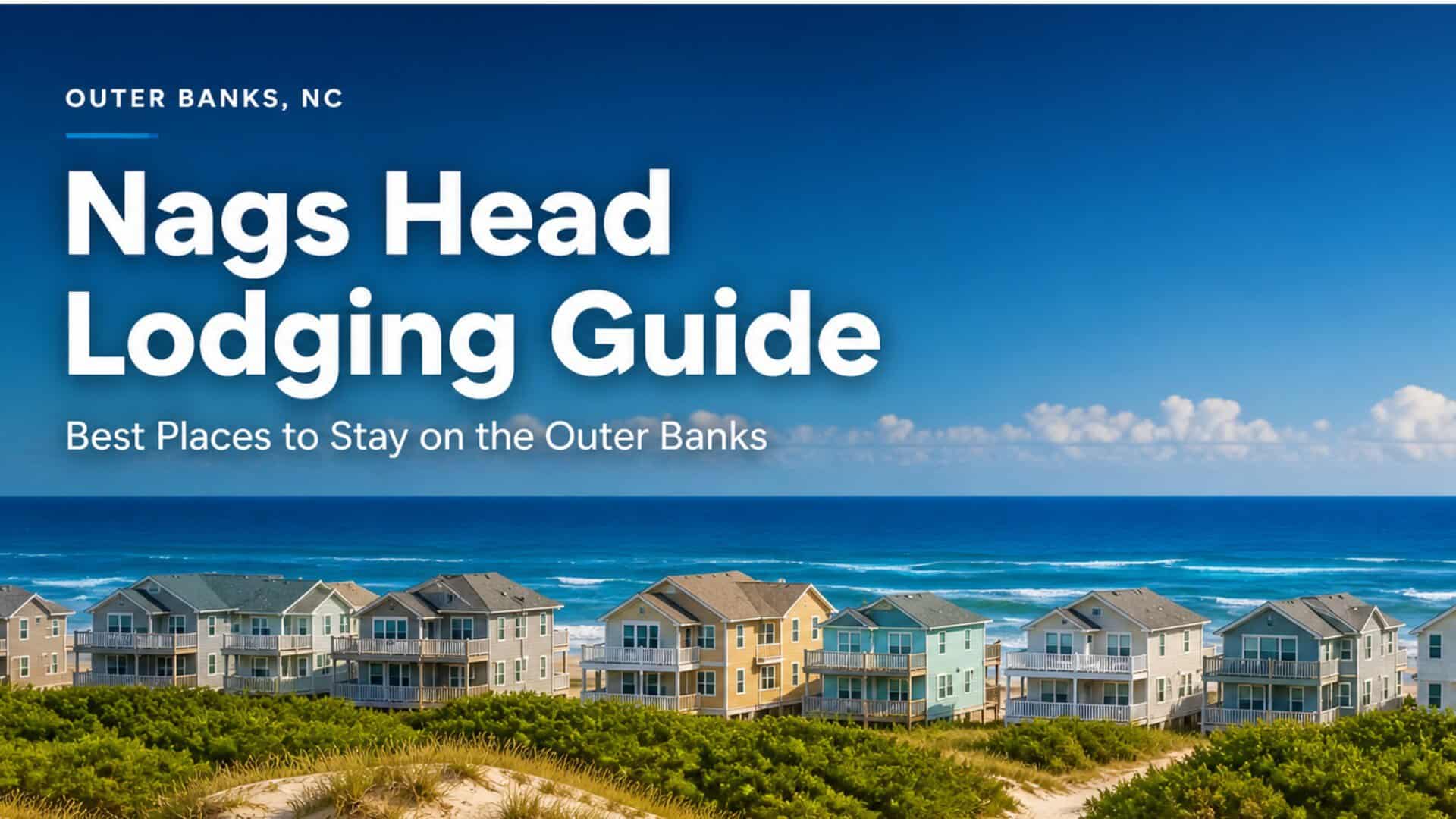 Where to stay in Nags Head NC lodging guide